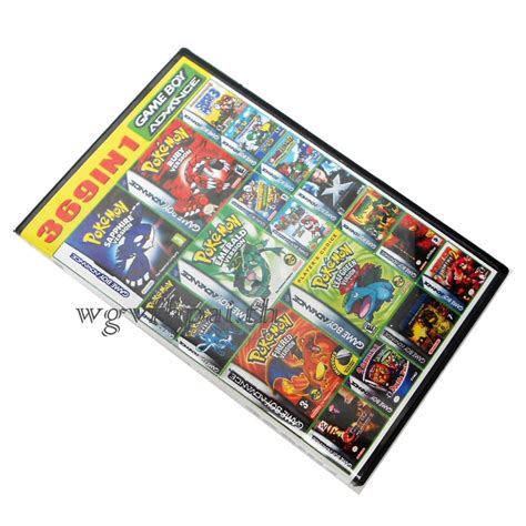 No repeats is a lie! gba 369 in 1 Game Boy Advance gba cartridge | Shopee Singapore