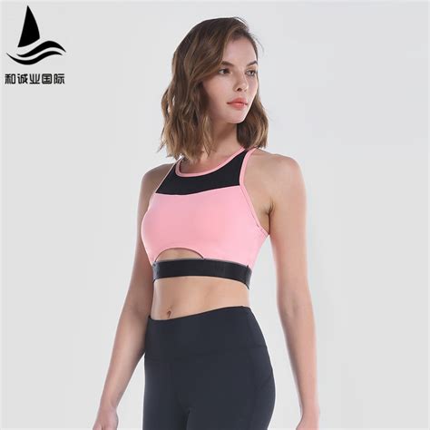 Buy 2018 New Sports Bra Running Top Sexy Mesh Yoga Bra Women Running Fitness