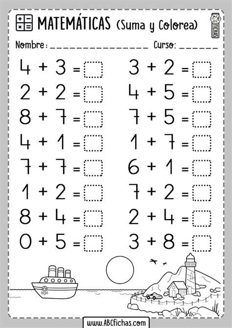 Hojas imprimibles de lecturas con ejercicios para el aprendizaje del español como lengua extranjera. Sumas para practicar Calculo Mental en 2020 | Calculo ...