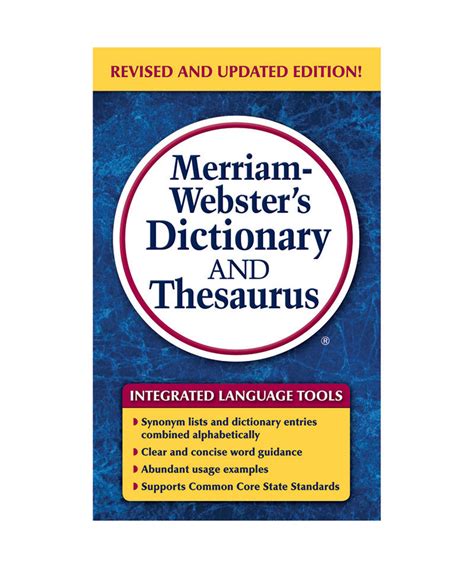 MERRIAM WEBSTERS DICTIONARY