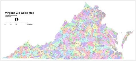 Map Of Virginia Zip Codes World Map