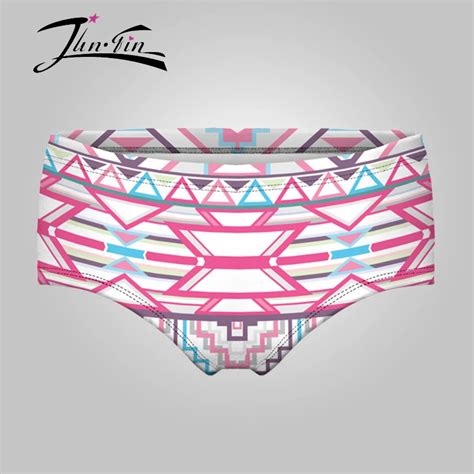 Aztec Pink Sexy Panties 2016 Summer Style 3d Printed Cotton Women Underwear Briefs Calcinha