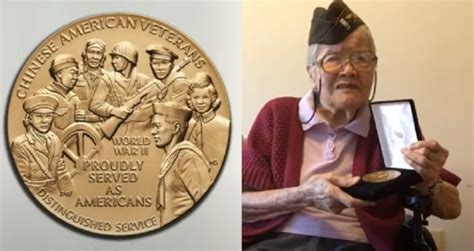 Chinese American WWII Veterans Awarded With Congressional Gold Medal