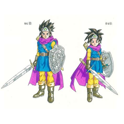 Dragon Quest 3 Classes Artwork Both Nes And Snes By Akira Toriyama