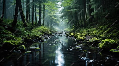 Premium Ai Image Enchanted Forest In Germany