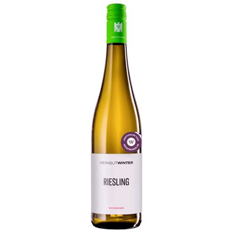Weingut Winter Weißwein Riesling Trocken 075l Bei Rewe Online Bestellen