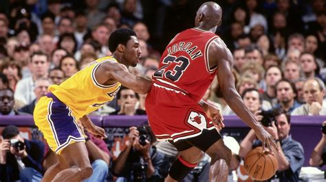 Two of the greatest basketball players to ever touch the hardwood. Kobe Bryant Michael Jordan NBA battles, Melbourne visit ...