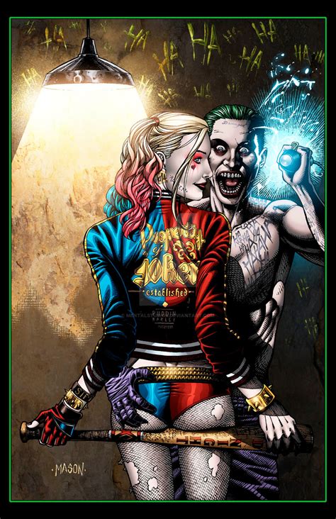 Harley And Joker Suicide Squad By Mentalstudios On