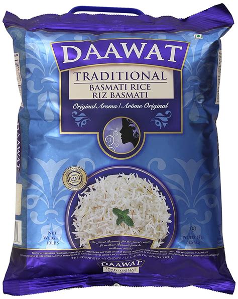 Daawat Traditional Basmati Rice 10 Lb