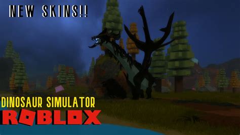 How To Get 3 New Skins In Dinosaur Simulator New Code Youtube