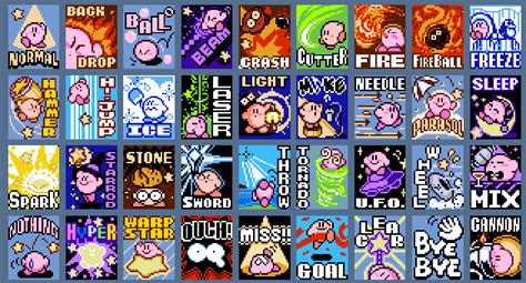 Actualizar 123 Imagen Kirby Ability Icons Abzlocalmx