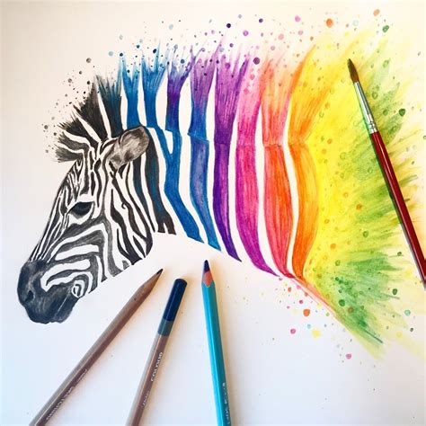 How do i use watercolor pencils for a background effect? Beginners Guide to Watercolour Pencils - Zieler using ...