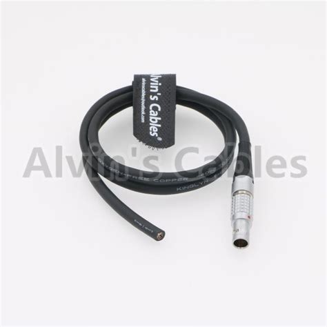 2 Pin 0b Male To Flying Leads Compatible Cable For Teradek Bond 18 Inch