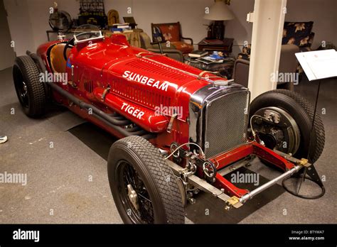 1925 Sunbeam Tiger World Land Speed Record Car At The Mallya Stock