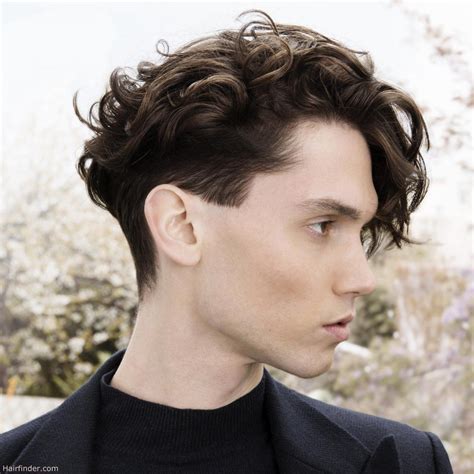 The short textured french crop is a very popular haircuts for guys this year. Feminine Haircuts For Guys - Wavy Haircut