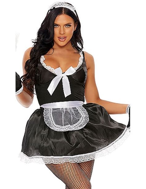 Forplay Domesticated Delight Sexy French Maid Costume S M