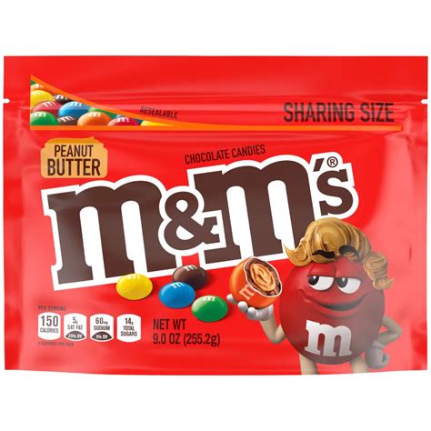 Mandms Peanut Butter Chocolate Candy Sharing Size Shop Candy At H E B