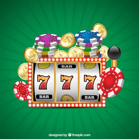 ¿qué tipos de máquinas tragamonedas gratis existen? Fondo verde con juegos de casino | Descargar Vectores gratis