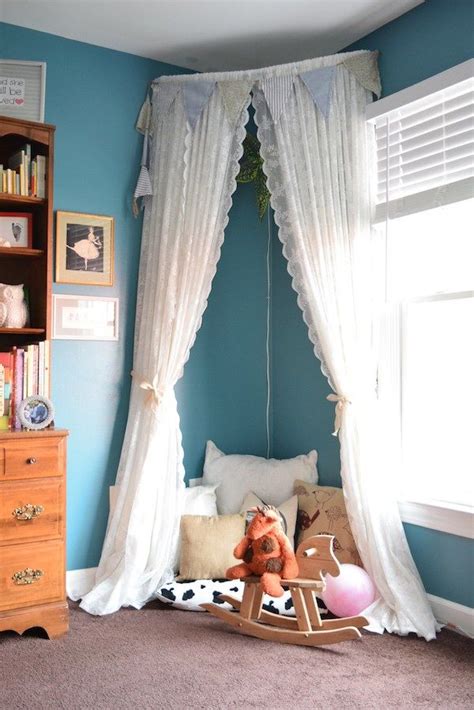 Here's how the wall looked in this carport conversion okay—i think that's enough content for one blog post! Kids Canopy Tent Reading Nook | Kids Room | Toddler Room ...