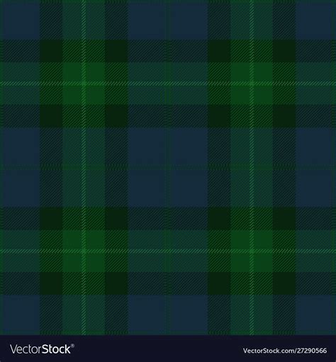 Green And Blue Traditional Scottish Tartan Plaid Seamless Pattern