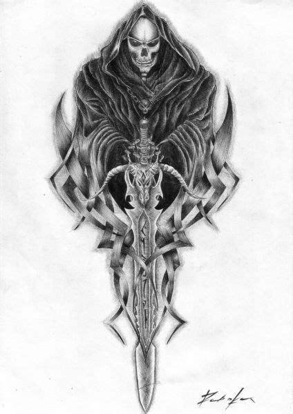 Grim Reaper Tattoo Design Picture By In Album Grim Reaper