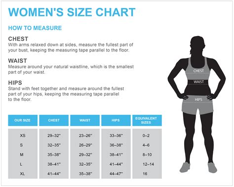 A New Day Womens Clothing Size Chart