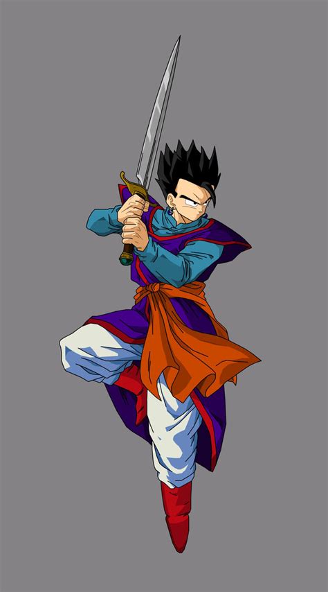 Gohan With Z Sword Base By Rexobias On Deviantart