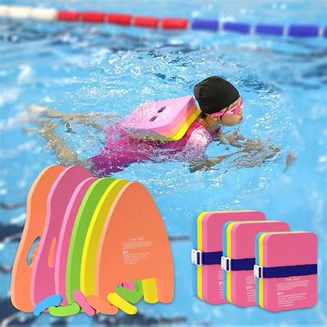 Outtobe Float Kickboard A Shape Eva Swimming Board Floating Plate Back Pool Training Safety Aid