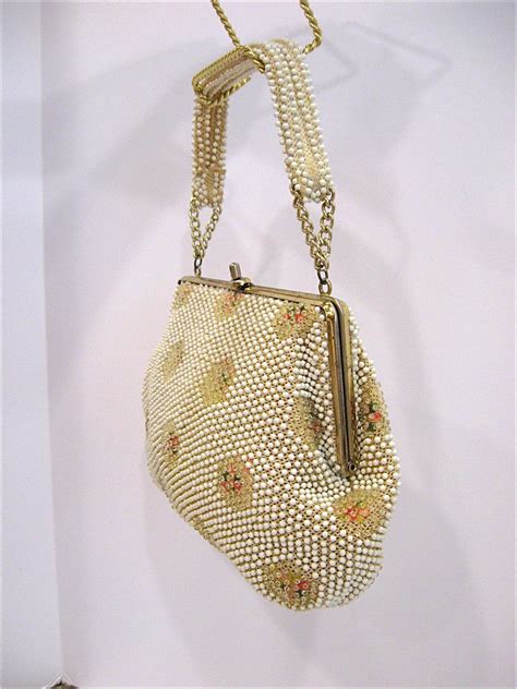 Vintage Corde Bead Evening Bag From Antiquesonascot On Ruby Lane