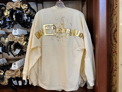 New Cream And Gold Spirit Jersey At Walt Disney World Wdw News Today