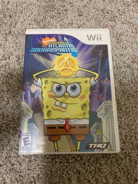 Spongebobs Atlantis Squarepantis Item And Box Only Wii