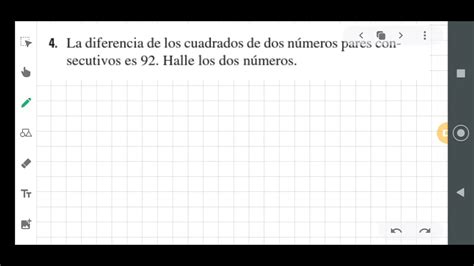 La Diferencia De Los Cuadrados De Dos N Meros Pares Consecutivos Es