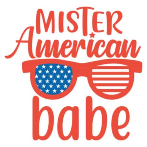 Mister American Babe Dtf Transfer
