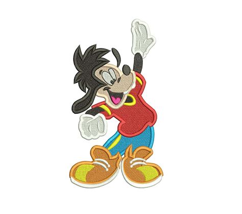 Max Goof Troop Embroidery Design Goof Troop Embroidery Designs