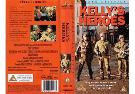 Kelly's heroes is a 1970 american war film, directed by brian g. Kelly's Heroes (1970) on MGM/UA (United Kingdom VHS videotape)