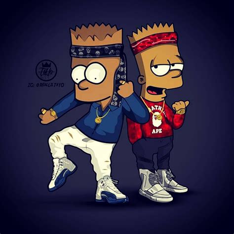 Download Supreme Bart Wallpaper By Treyswags03 59 Free On Zedge