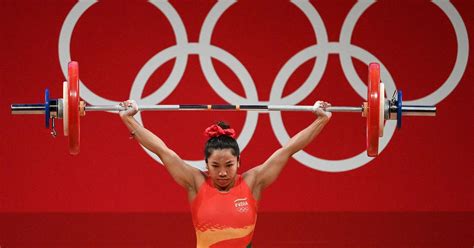 Tokyo 2020 Mirabai Chanu Wins Indias First Medal With A Silver In