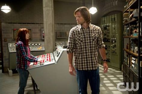 Supernatural Slumber Party Image Sn904a 0070 Pictured L R Felicia Day As Charlie