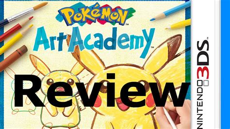 Pokemon Art Academy 3ds Review In Depthdetailed Must See Youtube