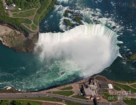 Niagara Falls Aerial Photograph By Nature Scapes Fine Art