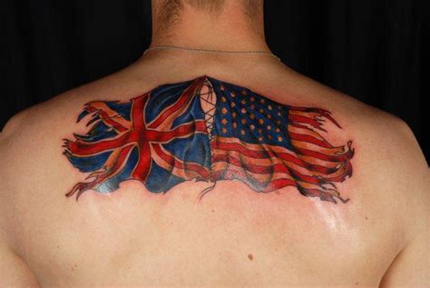 Tattoos by improb august 13, 2018. UK/USA Flags - Tattooed by Pete Skidmore, Pinnacle Tattoo ...