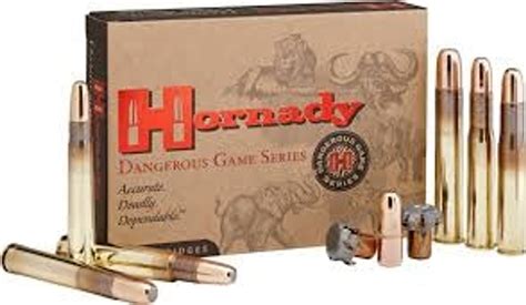 Hornady 375 Ruger Ammunition H82336 300 Grain Dgx Bonded Superformance