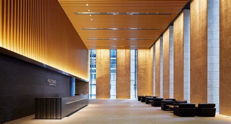 Aman Tokyo Lobby Design Hotel Interiors Commercial Interiors