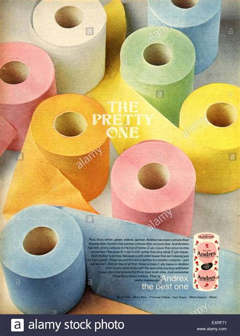 Colored Toilet Paper 70s Ladonna Dellinger