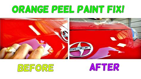 How To Fix Orange Peel Paint Job Gt86 Ep8 Youtube