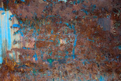 5 Rusty And Peeling Painted Metal Textures Evolutionary Designs