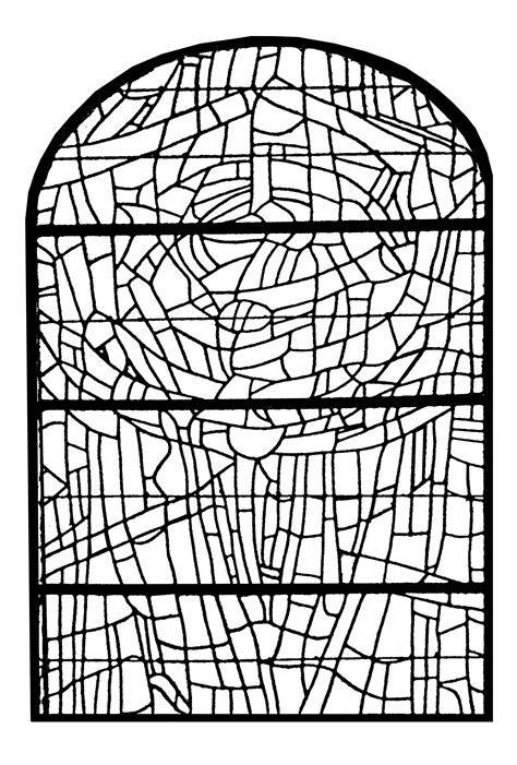 Furthermore, you can download coloring pages of notre dame in paris, the two towers of the sagrada familia and the unfinished cathedral by gaudi. Stained glass from a Church in France version 3 - Stained ...