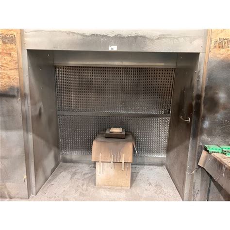 Eco Carbon 8 Woodworking Spray Booth With Fume Exhaust System