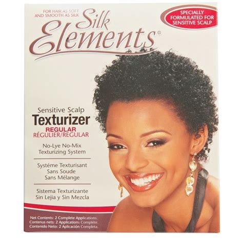 The luster family of brands. Silk Elements No-Lye No-Mix Texturizer System Regular in ...
