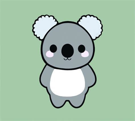 Koala Drawing Cute At Getdrawings Free Download